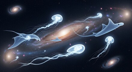 Cosmic creatures celestial bodies