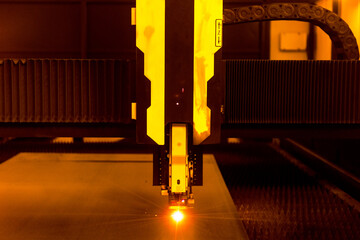 Light Blade Forging Metal: The Precise Moment of Laser Drilling