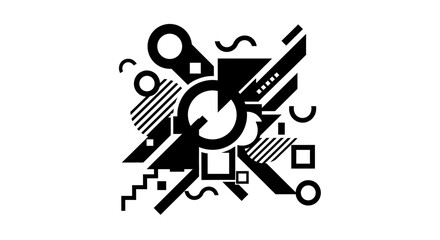 Geometric Shapes and Abstract Design Elements.