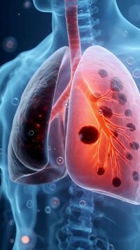 3D medical visualization of emphysema and lung tissue damage
