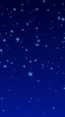 night sky shiny stars glittering on blue , twinkle stars good night fairy tale and lullaby vertical social media background