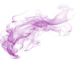 wave of purple smoke
