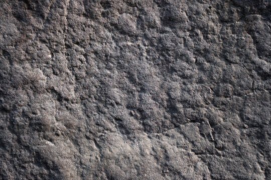 Rough Textured Gray Stone Surface Background