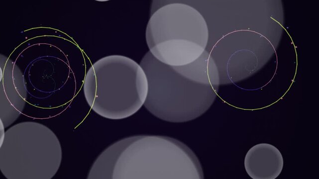 Animated background abstrack pattern of blue and green shapes suitable for backgrounds, textiles, wallpaper, and graphic design projects. Versatile and modern.