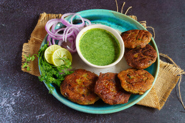 Chicken Shami Kabab | Shami Kebab Patties | Spiced Minced Chicken Cutlets | Mughlai Style Indian Starter | Ramadan and Festive Appetizer