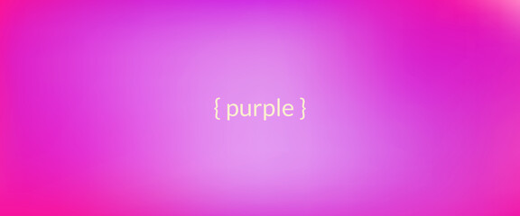 Obraz premium Purple neon gradient Soft violet and lilac gradation background with magenta and fuchsia atones. Y2k esthetic bold backdrop for a simple presentation design. Trendy abstract neon vector gradient.