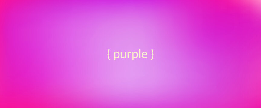Purple neon gradient Soft violet and lilac gradation background with magenta and fuchsia atones. Y2k esthetic bold backdrop for a simple presentation design. Trendy abstract neon vector gradient.