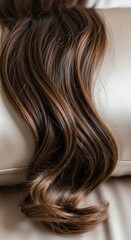 Shiny Healthy Hair on Luxury Mulberry Silk Pillowcase for Hair Care