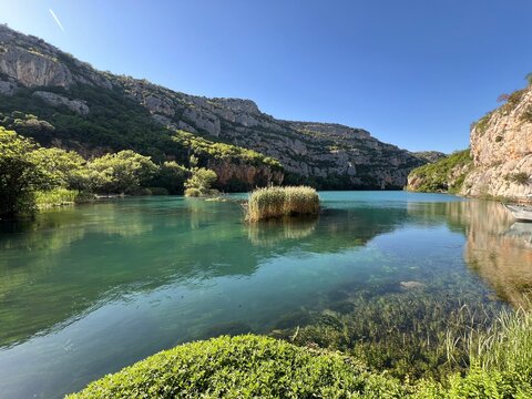 Krka River Canyon near Roski slap Waterfall (Krka National Park, Croatia) - Kanjon rijeke Krke kod Ro&scaron;kog slapa (Nacionalni park Krka, Hrvatska)