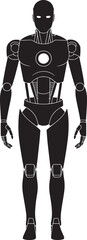 Robot character standing pose