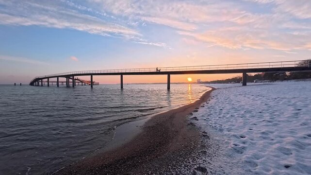 Sonnenaufgang an der Ostsee