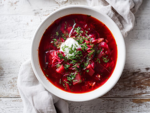 Borscht soup