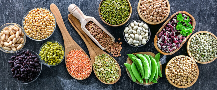 Common legumes that are the basis of plant-focused diets