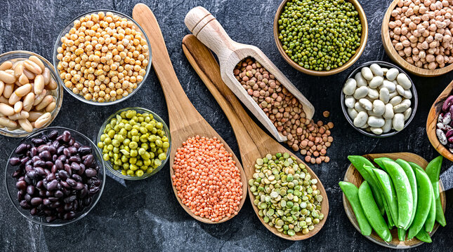 Common legumes that are the basis of plant-focused diets