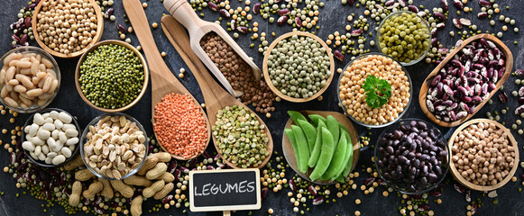 Common legumes that are the basis of plant-focused diets
