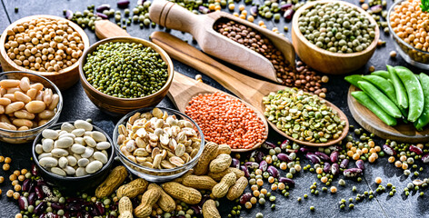 Common legumes that are the basis of plant-focused diets
