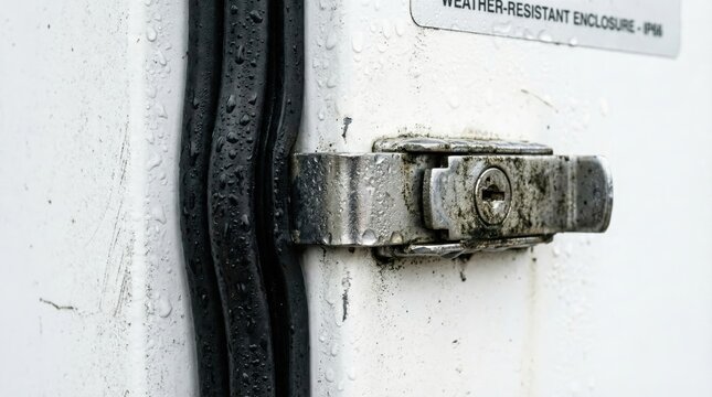 Industrial Weatherproof Seal and IP65 Rated Gasket System for Outdoor Battery Storage Enclosure