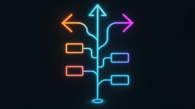 3D Analytics Price Tag Icon with Barcode Hologram, Ecommerce Tracking and Retail Performance Dashboard Animation 4K Loop