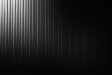 Modern metallic surface with sleek vertical lines and gradient light