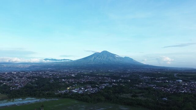 mt arjuno in indonesia