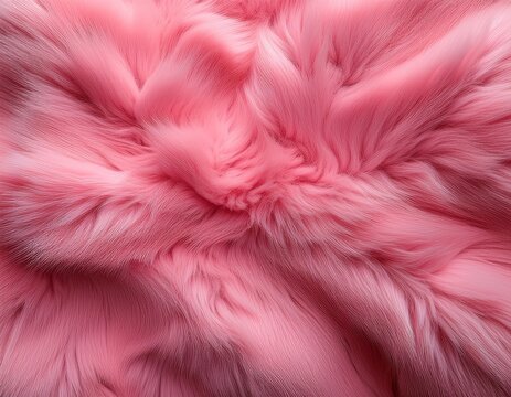 a pink fur texture with a fuzzy look