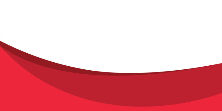 Red abstract wavy presentation background. Vector illustration design for business presentation, banner, cover, web, flyer, card, poster, game, texture, slide, magazine, and powerpoint. eps10