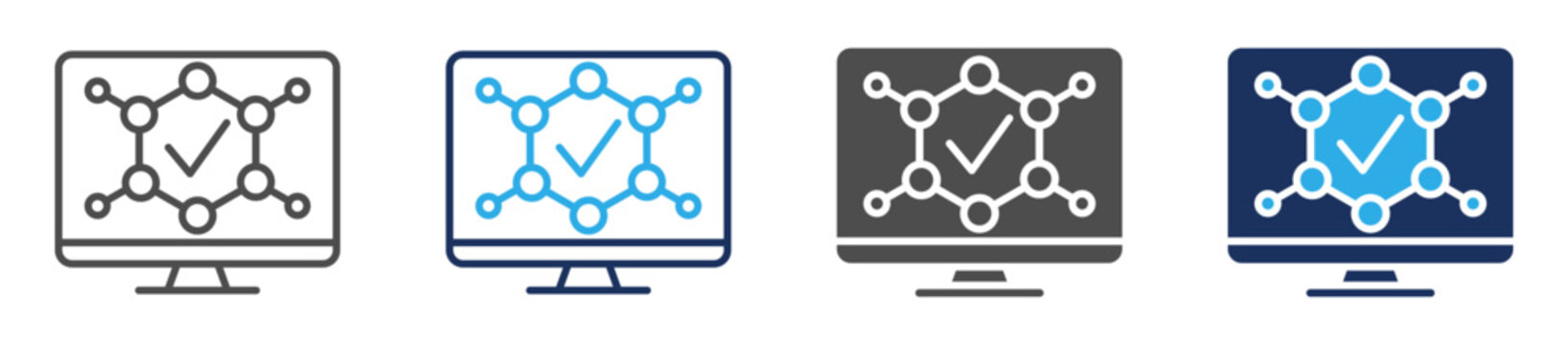 technologies polymer icon sheet multi concept