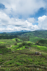 Obraz premium mountain landscape with blue sky