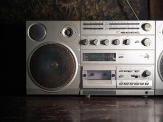 Vintage Stereo Cassette Player
