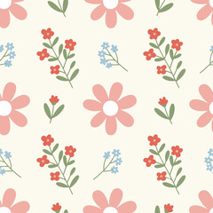 Hand_Drawn_Pastel_Floral_Symmetric_Rows_Seamless_Pattern