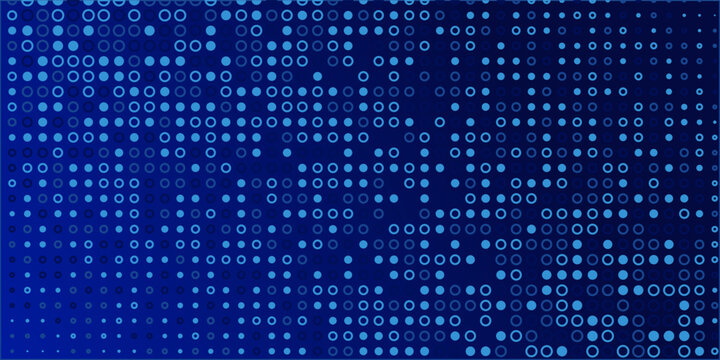 The abstract halftone background consists of different dots.eps 10