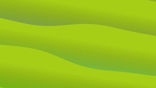 Abstract Green Wavy Background Loop.