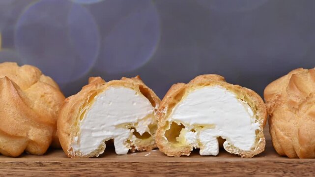  video of eclairs