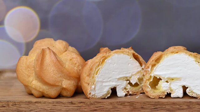  video of eclairs