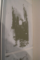 Wall Repair with Peeling Paint and Spackle