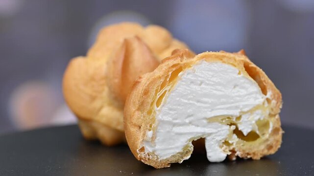  video of eclairs