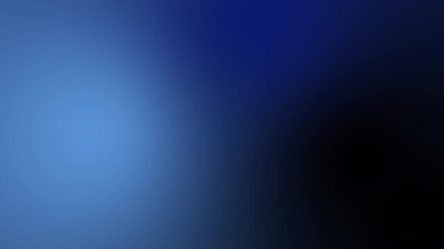 Abstract blue gradient background with a smooth diagonal dark fade. Seamless looping motion ideal for modern UI, corporate presentations, tech branding, and minimal video backdrops in 4K.