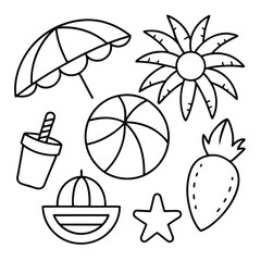 Quick & Easy Summer Coloring Fun