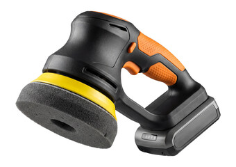 Compact portable polisher with a rechargeable battery.