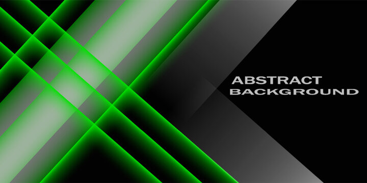 Green vector abstract polygonal pattern. Creative geometric illustration in origami style with gradients. New design for your business.