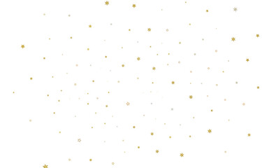 Abstract gold stars background, perfect for celebrations, holidays, Christmas and magical themes. U © vegefox.com