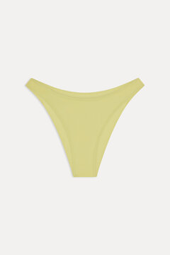 Light Green Waisted Thong Underwear Silhouette