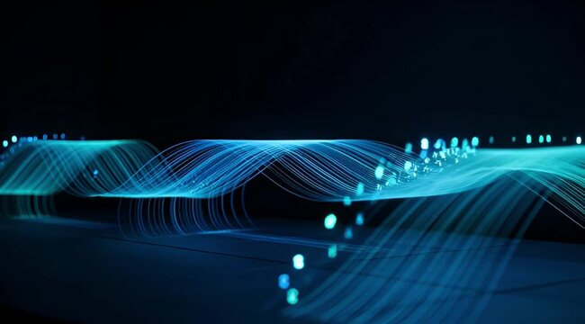 Algorithmic Trading Data Stream Quantitative Finance Concept Loop