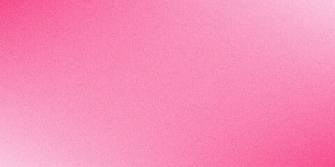 Fototapeta premium Abstract pink fuchsia grainy gradient background illustration.