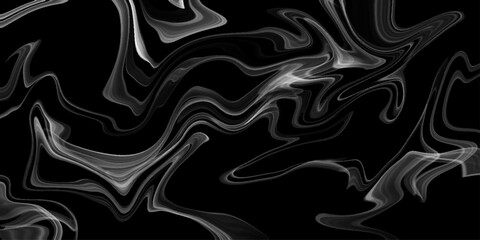 Obraz premium Abstract black & white silk and liquid marble background. Marble ink texture vector background. liquid marble texture background. The texture of mix color and white marble pattern modern style Liquid 