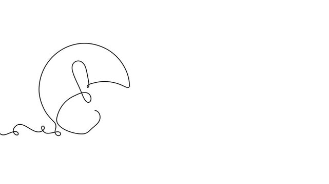 Continuous line exclamation attention stop sign caution danger alert mark icon. Exclamation line hazard point safety risk illustration important road triangle mistake error outline alarm drawing mark.