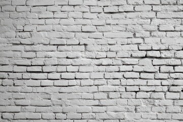 Fototapeta premium black and white brick wall texture background