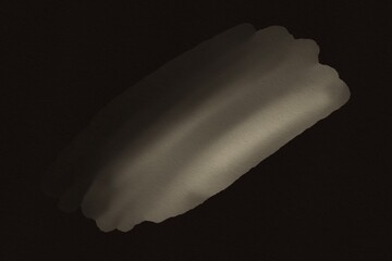 Fototapeta premium Cream Watercolor Paper Texture Soft Hand Painted Brush Stroke Minimal Neutral Abstract Wash on Brown Paper Background