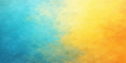 Fototapeta premium Abstract colorful watercolor background featuring a grunge paper texture with vintage pink and orange paint splatters on an aged canvas design