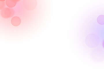 Pink, Purple Soft Bokeh Gradient Background Abstract Glow Design